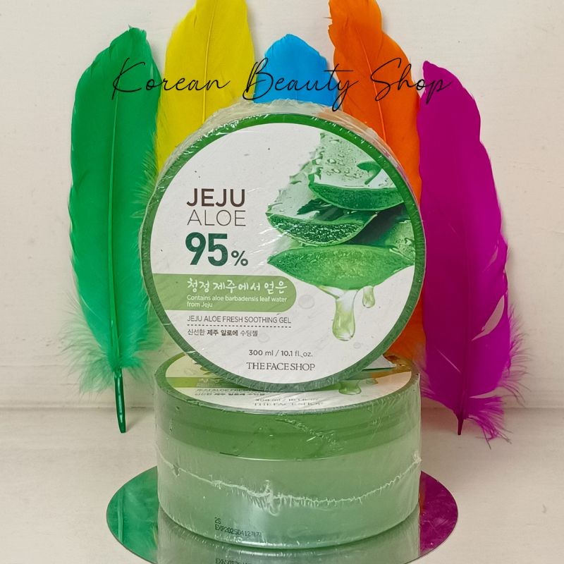 The Face Shop Jeju Aloe Fresh Soothing Gel Natural Hydration From Jeju